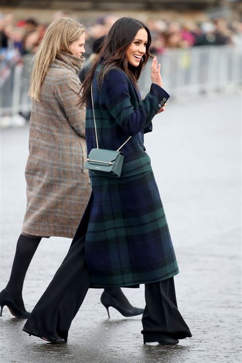 meghan markle coat tartan burberry|Meghan Markle Wears Burberry Tartan Coat On Day Trip To .